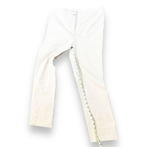 Amina Rubinacci Napoli Women’s Cherie Guya Gray Khaki Capri Size 42 - Fit XS 0-2 - Picture 10 of 12